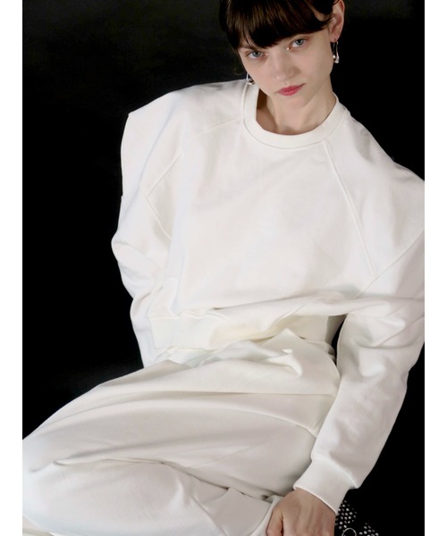 PUFF SLEEVE SWEAT 起毛なし（スウェット）｜AMOMMA（アモマ）の