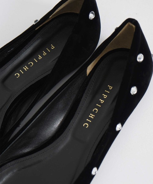 PIPPICHIC/ピッピシック】PP25-LINDA DIAMOND 8/スクエアトゥビジュー