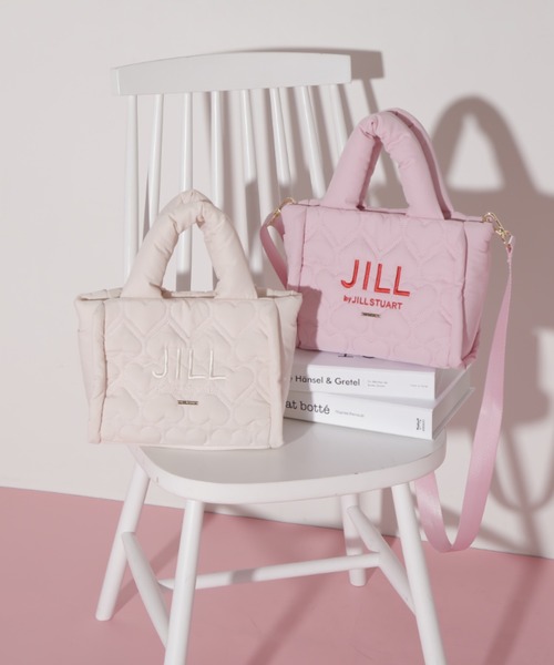 WEB限定カラーあり】ハートパフトート（ショルダーバッグ）｜JILL by