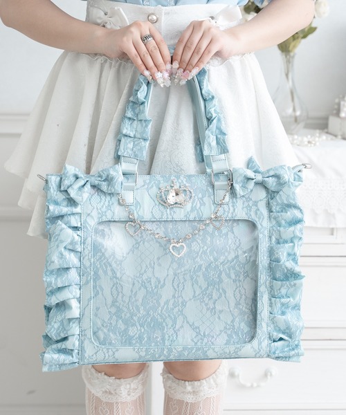 オーロラレースBIG姫痛バ/地雷系 量産型（ショルダーバッグ）｜Pal