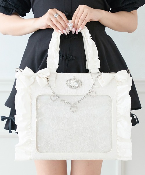 オーロラレースBIG姫痛バ/地雷系 量産型（ショルダーバッグ）｜Pal