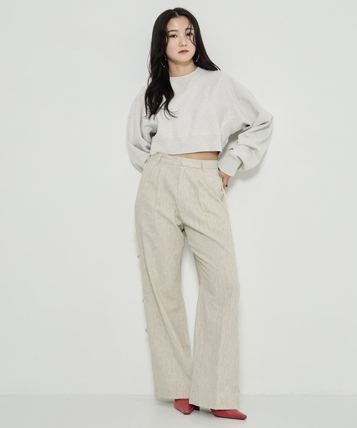 TODAYFUL（トゥデイフル）の「【TODAYFUL/トゥデイフル】Cropped Sweat