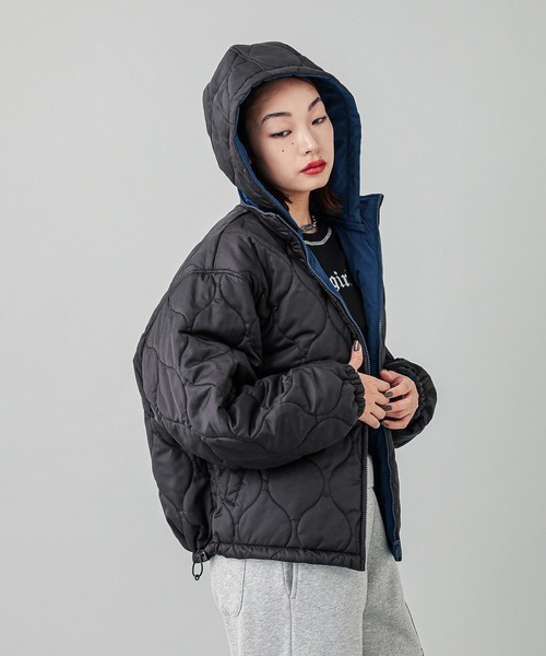 X-girl（エックスガール）の「※REVERSIBLE EMBROIDERY JACKET