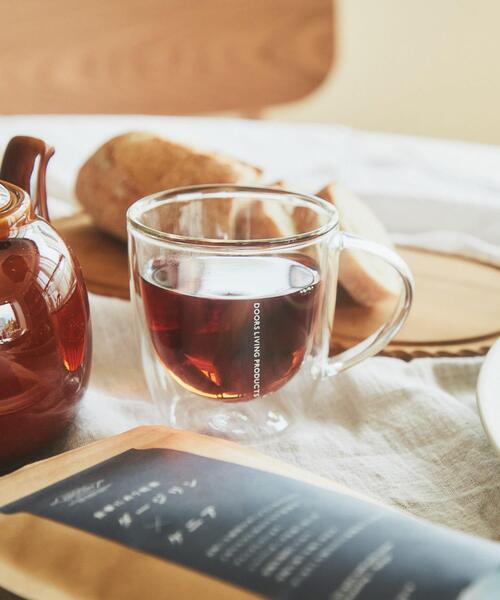 セール】DOORS LIVING PRODUCTS ダブルウォールグラスマグ（キッチン