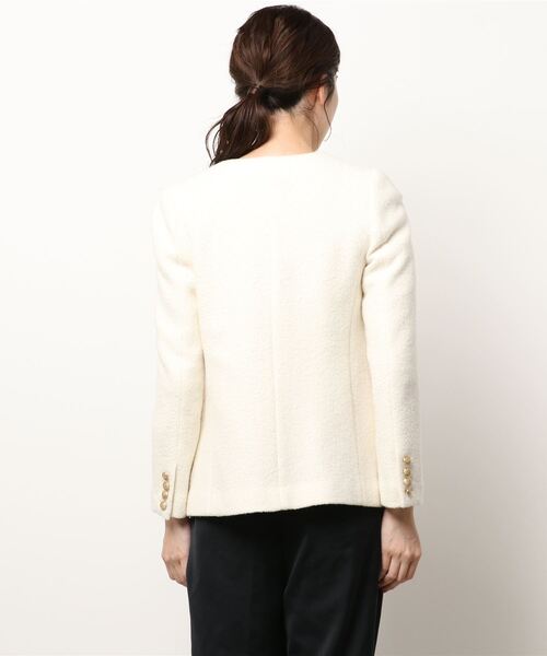 allureville（アルアバイル）の「シープパイルノーカラージャケット