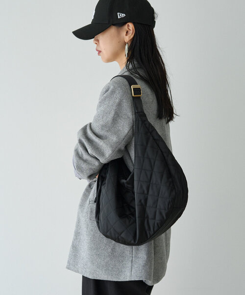 russet（ラシット）の「キルティングラウンドビッグショルダーバッグ