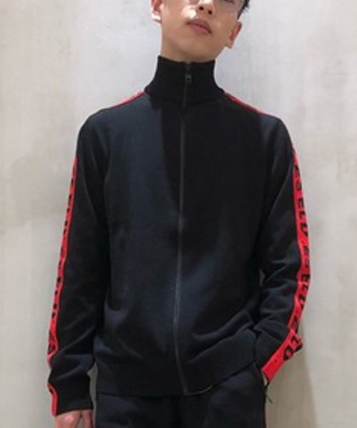 DIESEL（ディーゼル）の「メンズ ニット ジップアップニット