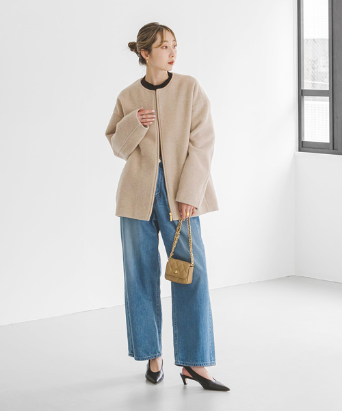 Noble（ノーブル）の「《追加》MTRカラーレスジップショートコート