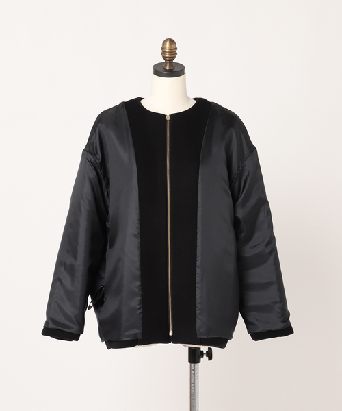 Noble（ノーブル）の「《追加》MTRカラーレスジップショートコート