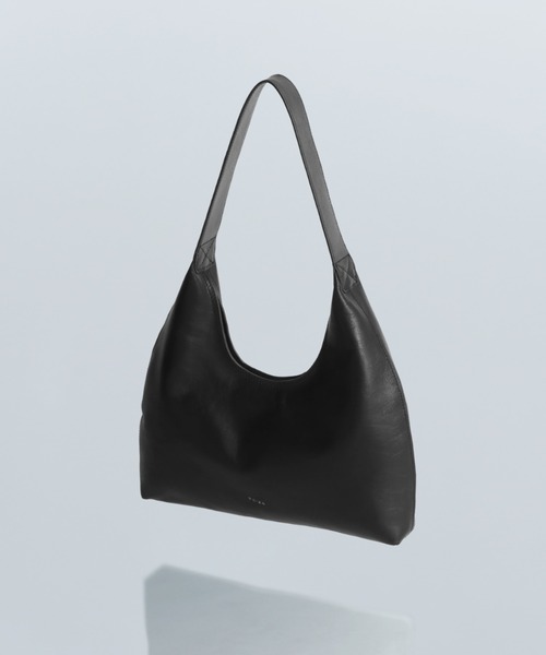 YArKA/ヤーカ】real leather round design one handle bag [wam3