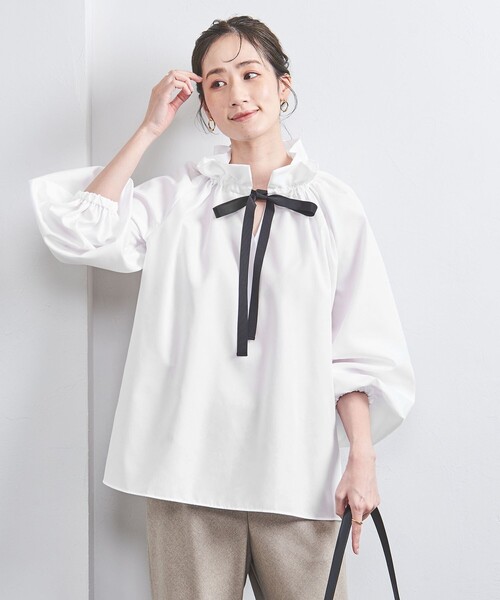 UNITED ARROWS（ユナイテッドアローズ）の「C ギャザーフリル リボン