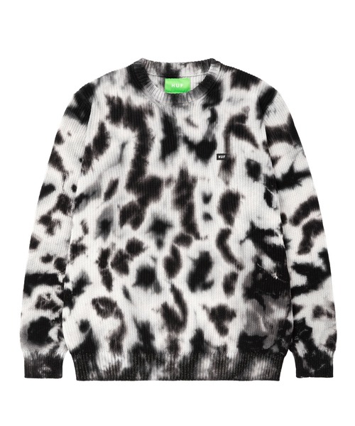 HUF（ハフ）の「BAR LOGO TIE DYE CREW SWEATER / HUF セーター ニット