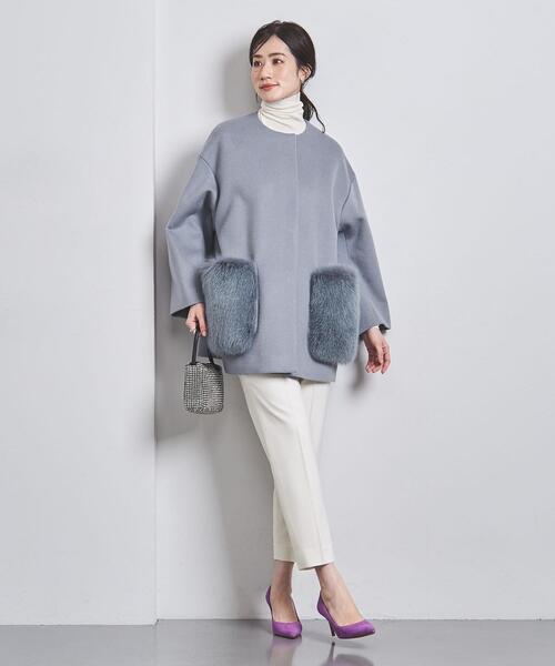 UNITED ARROWS（ユナイテッドアローズ）の「ウールカシミヤ フォックス