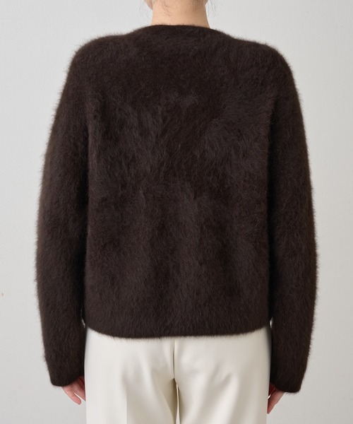 ファーボタンジャケット（カーディガン/ボレロ）｜Whim Gazette