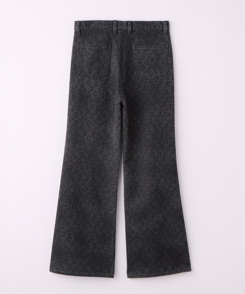 GRANCY（グランシー）の「【GRANCY】Leopard Damage Flare Pants