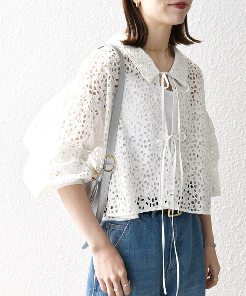 SHIPS any（シップス エニィ）の「SHIPS any:〈洗濯機可能〉フラワー