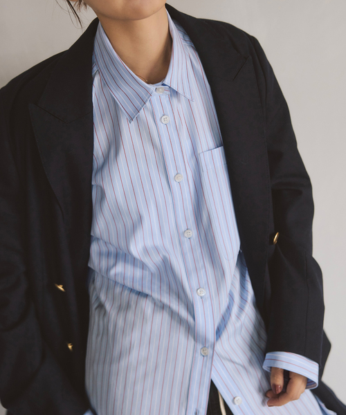 セール】a&m マルチストライプシャツ（シャツ/ブラウス）｜Spick