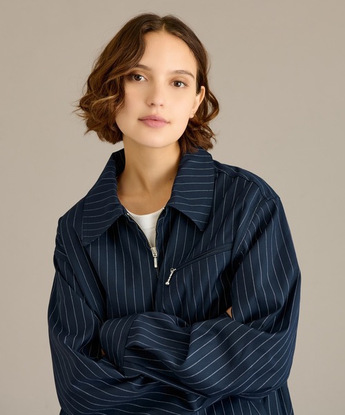 セール】ZIP STRIPE JACKET / ジップストライプジャケット（その他