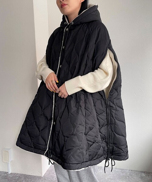 TAION（タイオン）の「【TAION/タイオン】ミリタリーダウンケープ