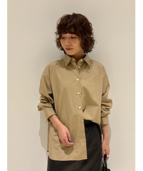 Mila Owen（ミラオーウェン）の「ベーシックロングシャツ（シャツ