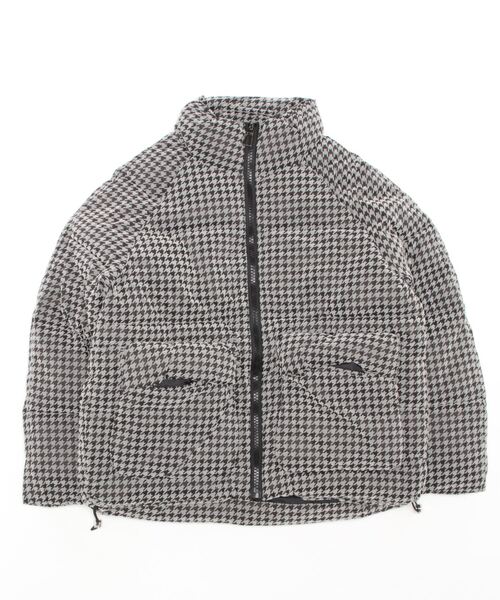 urge：（アージコロン ）の「【URGE：】 千鳥柄 ダウンジャケット