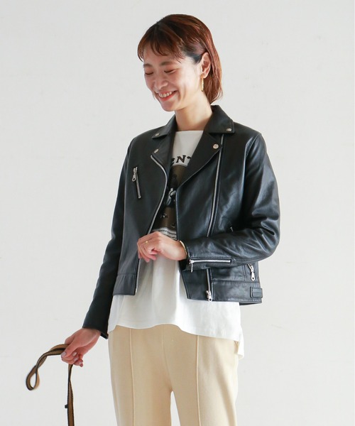 ラムレザー ライダースジャケット | NOMBRE IMPAIR