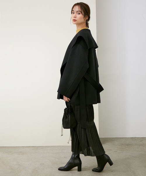 ROPE'（ロペ）の「【シリーズ】リバーメルトンセーラーカラーショート