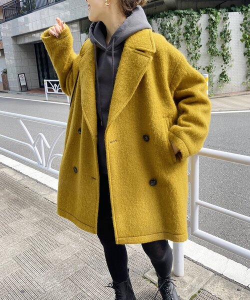 Spick & Span（スピックアンドスパン）の「ミドルシャギーコート