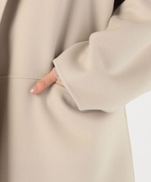 DES PRES（デ・プレ）の「□ダブルフェイスメルトンビーバー ショート