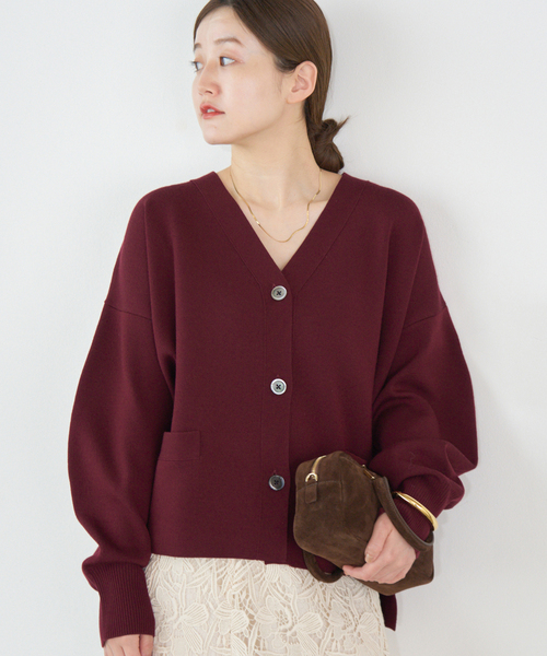 追加3》スーパーファインスムース ショートカーディガン（カーディガン