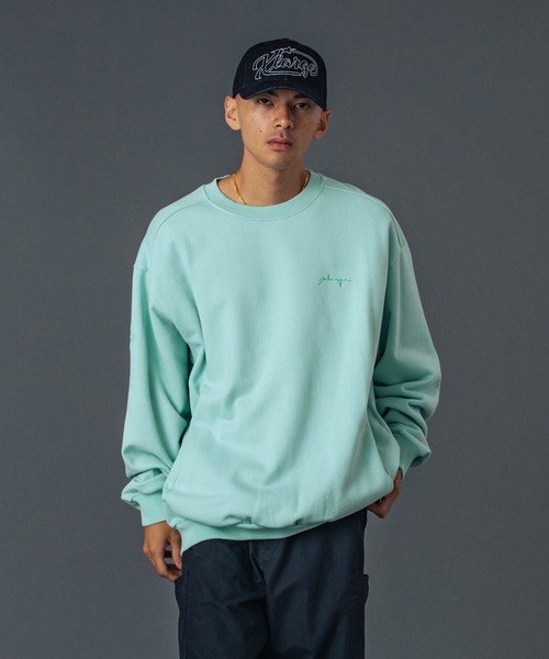 PANELED CREWNECK SWEATSHIRT（スウェット）｜XLARGE（エクストラ