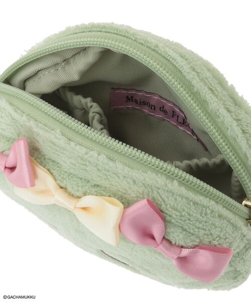 ガチャピン フェイスポーチ（ポーチ）｜Maison de FLEUR（メゾンド