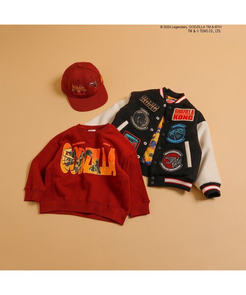 セール】【ゴジラVSコング】 リバーシブルスタジャン（スタジャン