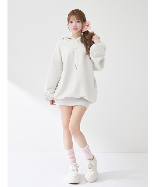 カラーラメスウェットミニワンピース（ワンピース）｜Darich