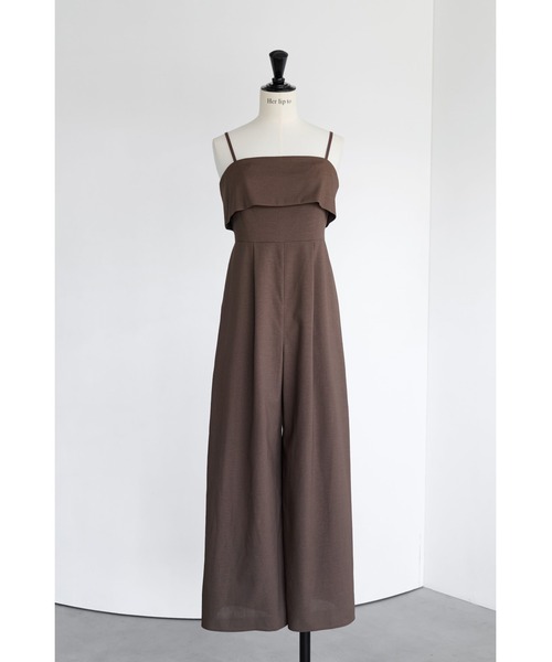 Ribbon Romper（つなぎ/オールインワン）｜Her lip to（ハーリップ