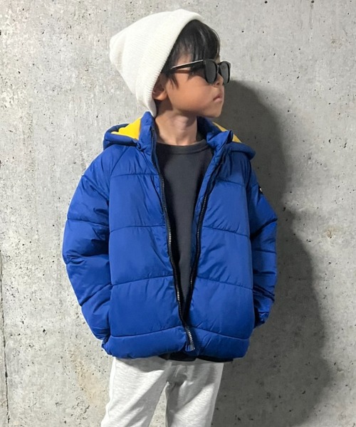 Moujonjon（ムージョンジョン）の「ナイロン中綿入りジャケット