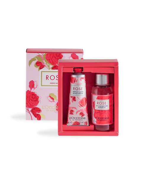 L'OCCITANE（ロクシタン）の「ローズ メルシー（ボディケアキット