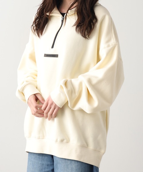 セール】FOG ESSENTIALS/エッセンシャルズ FOG BACK LOGO HALF ZIP