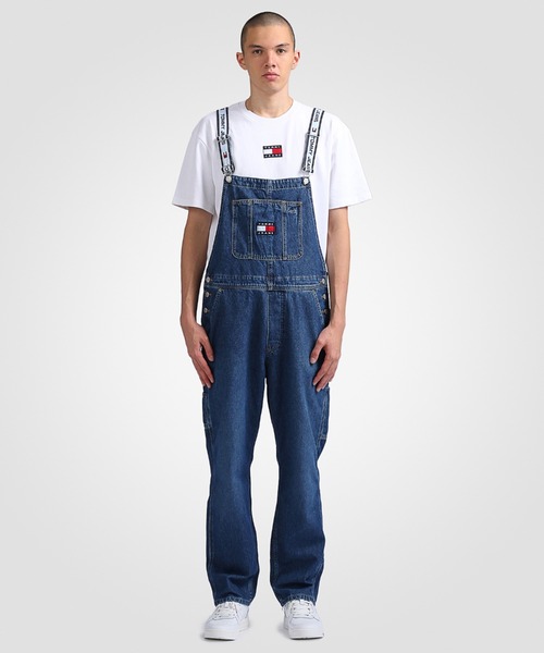 tommy jeans（トミー ジーンズ）の「デニムダンガリーオーバーオール
