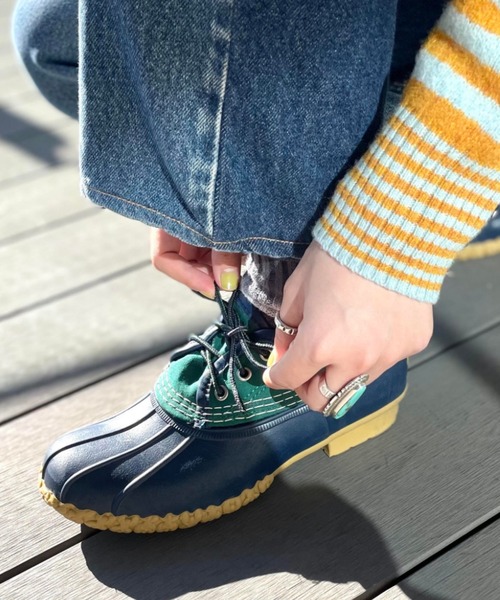 L.L.Bean × BEAMS PLUS & BEAMS BOY / Deluxe Canvas Gum Shoes