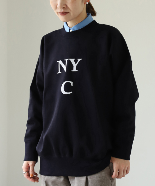 ロゴ シルケットコットンスウェット（スウェット）｜VERMEIL par iena