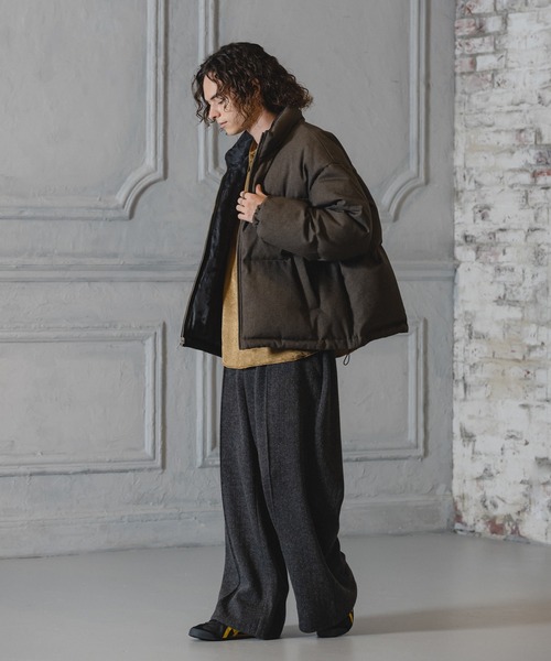 CASPER JOHN（キャスパージョン）の「Reversible down jacket