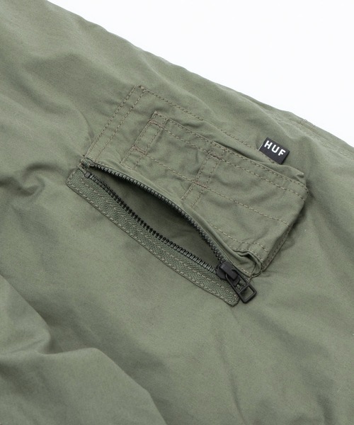 HUF（ハフ）の「HUF REMIO N-3B JACKET / HUF ミリタリージャケット