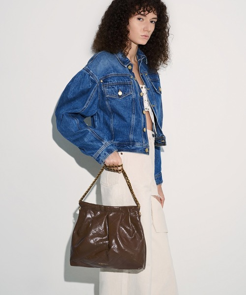 Duo ドゥオ ブレードチェーンハンドルホーボーバッグ（ショルダー