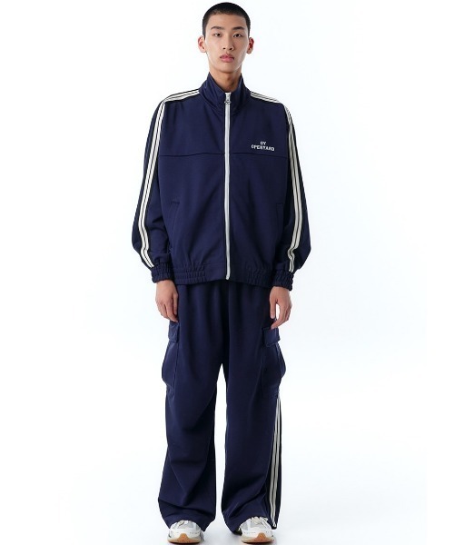 セール】『OY/オーワイ』TAPE LOGO TRACK JACKET/テープロゴトラック