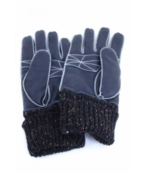 ブランド古着】オーブ刺繍レザーグローブ（手袋）｜Vivienne Westwood