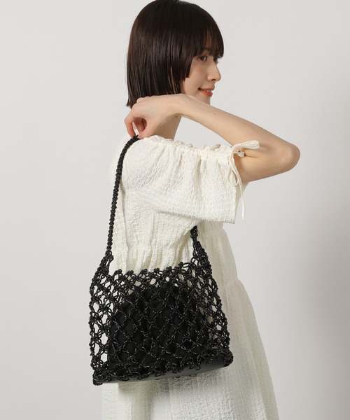 LAKOLE（ラコレ）の「メタリックメッシュワンハンドルバッグ / 286388