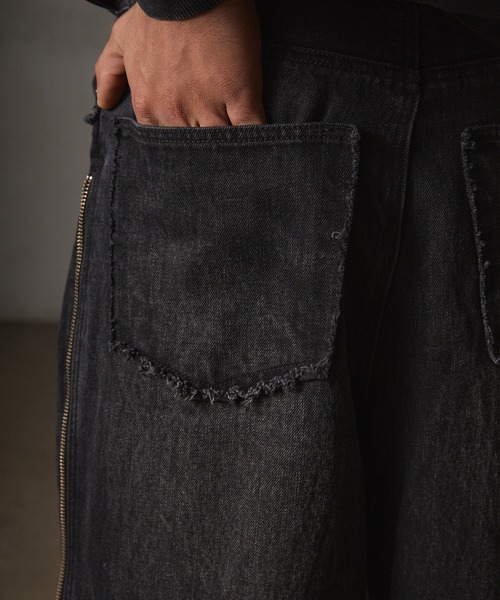 GRANCY（グランシー）の「【GRANCY】ZipDesign Buggy DenimPants