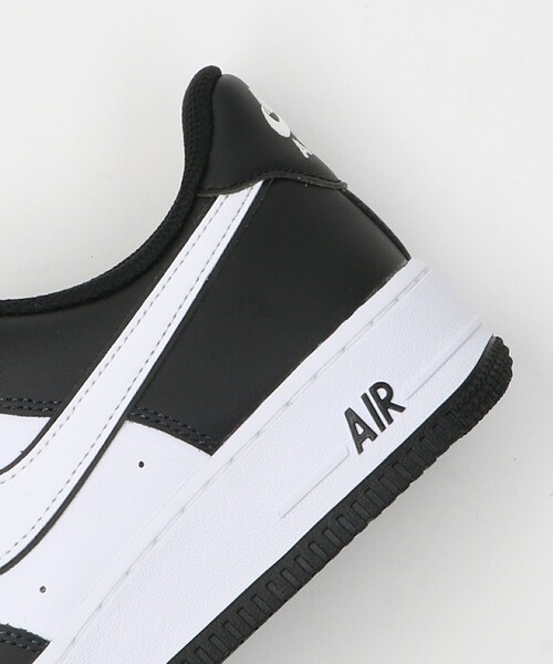 NIKE＞AIR FORCE 1 '07 エアフォースワン ブラック/ホワイト