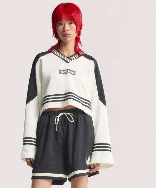 セール】ブロッキング クルーネック スウェットシャツ / トレーナー